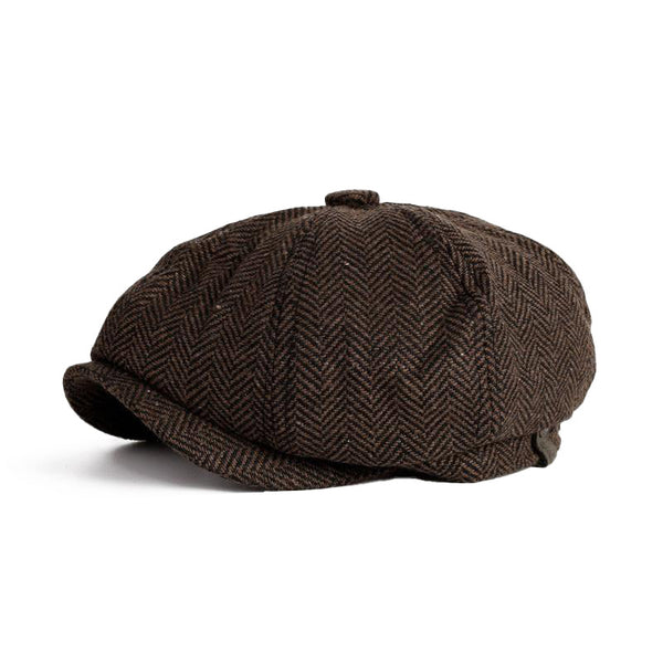 Vintage Wool Octagon Hat Men's Beret 87921240L