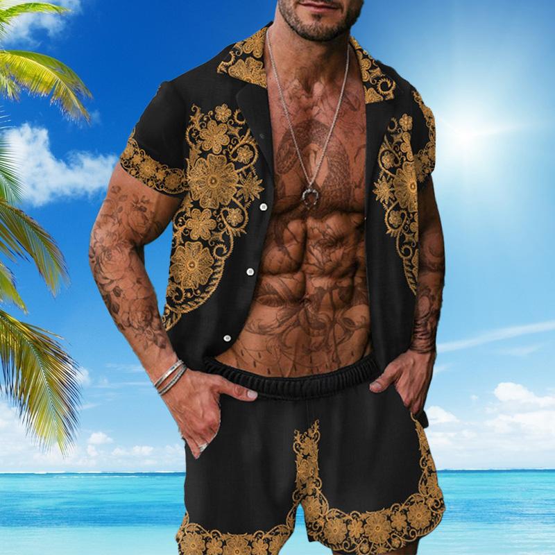 Men's Casual Beach Suit 63998071YM