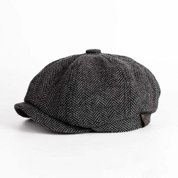 Vintage Wool Octagon Hat Men's Beret 87921240L