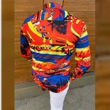 Men's Cool and Comfortable Printed Long Sleeve Shirt 75728174L