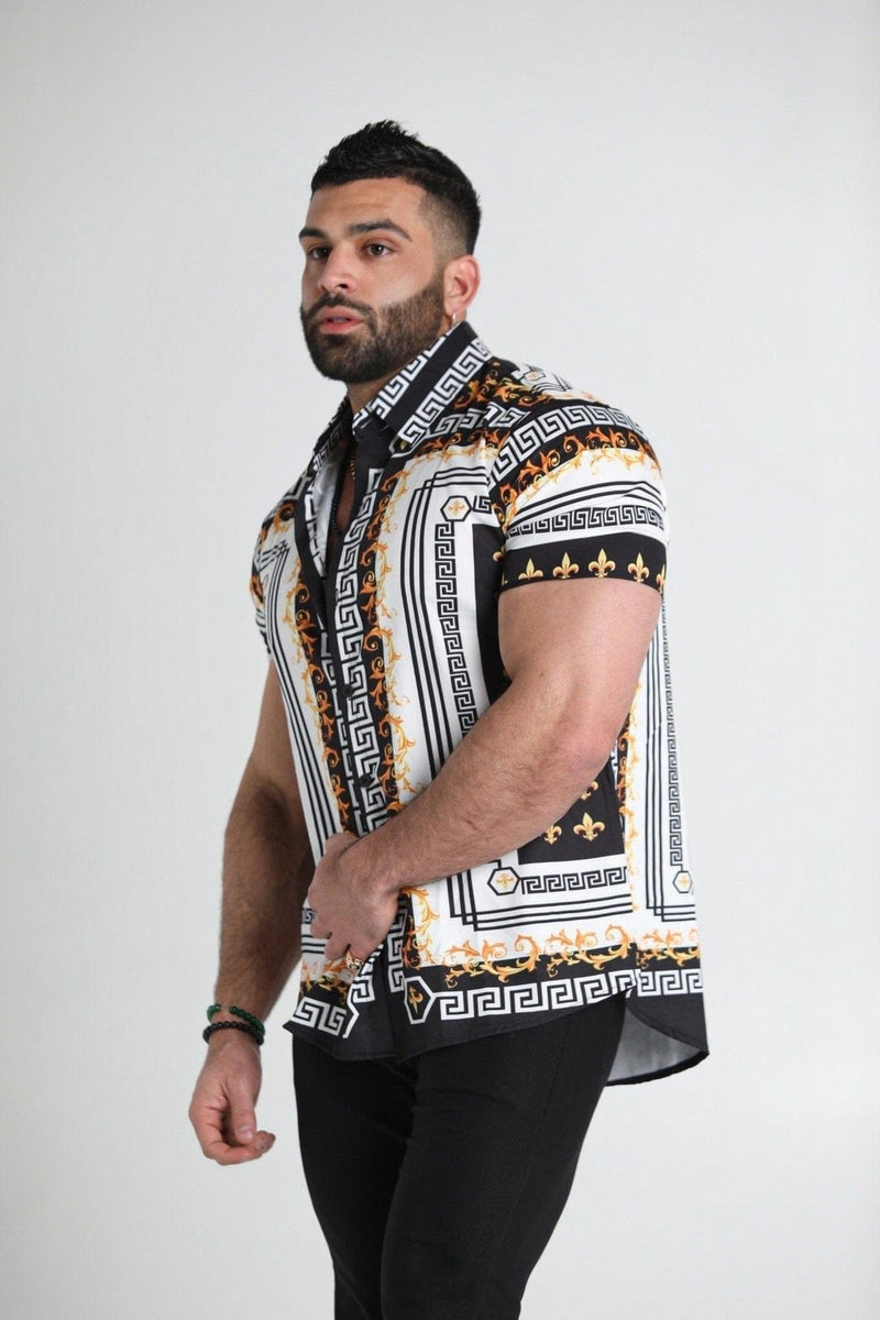 Men's Casual Hawaiian Fashion Thin Shirt 88280804YM