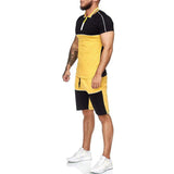 Men's Color Block Casual Sports Suit 91166133L