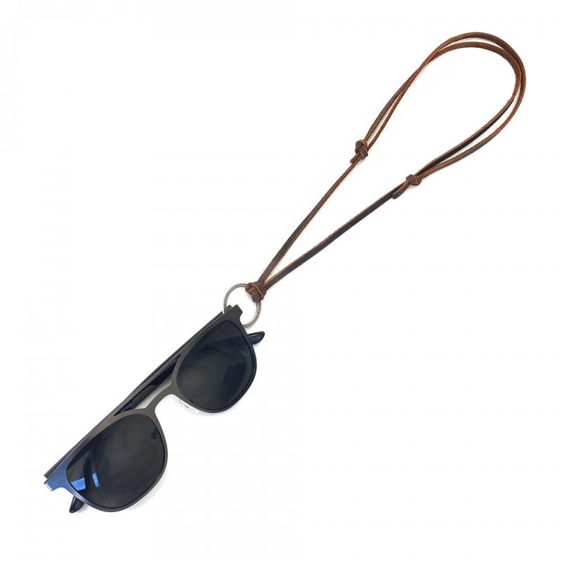 Retro Adjustable Leather Necklace Sunglasses Lanyard 68937948L